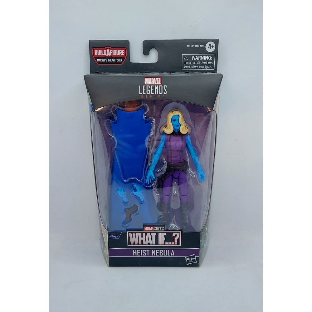 Marvel Legends Heist Nebula Action Figure w/ Watcher BAF Pieces